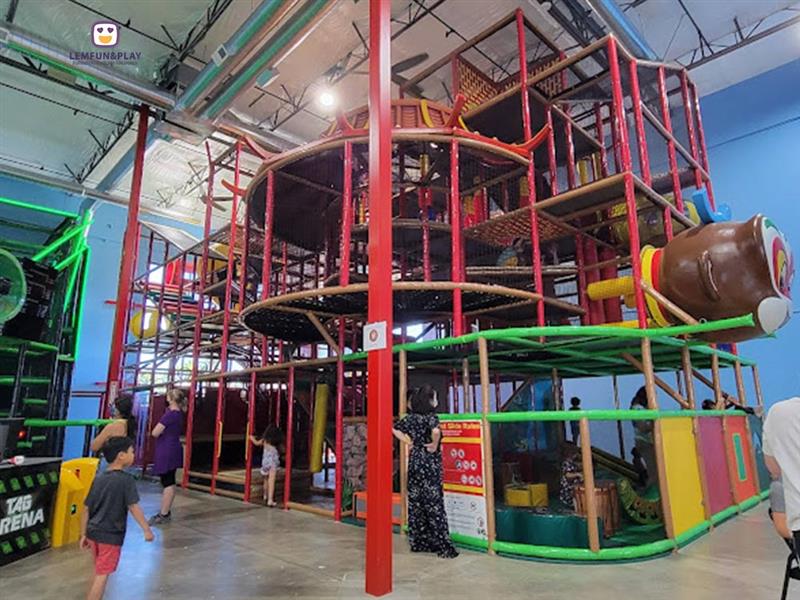 Indoor Playground built by  Lemfun&play, is popular among adults  and children