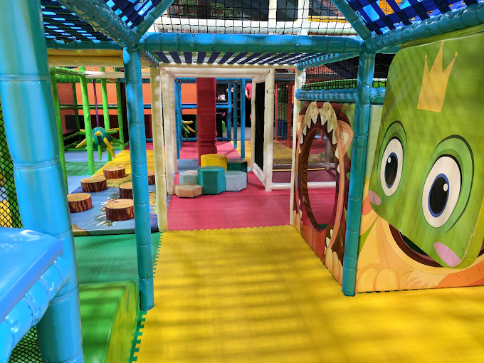  Indoor playground Park, built by Lemfun&play, is popular among adults and children