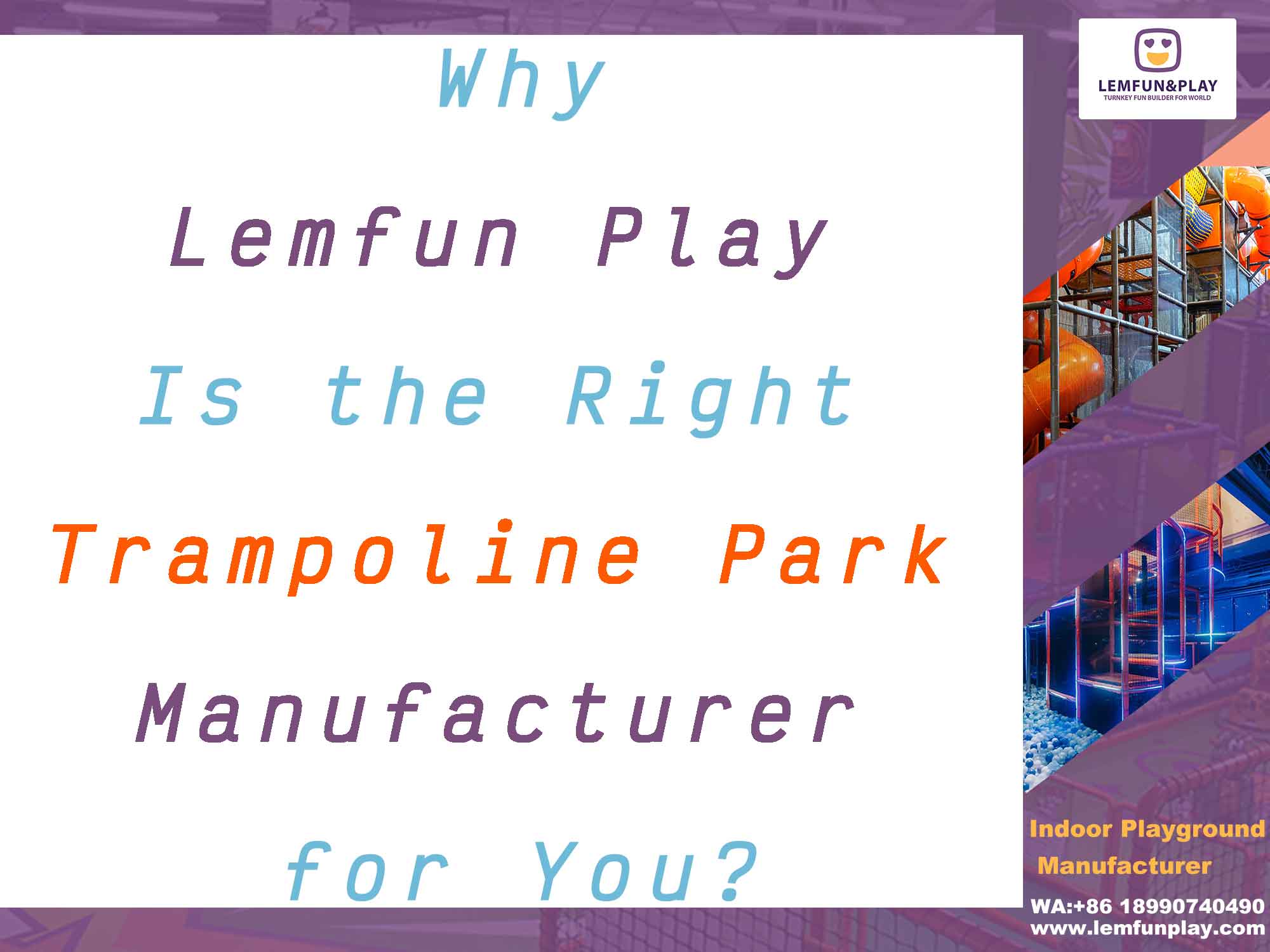 Why Lemfun Play Is the Right Trampoline Park Manufacturer for You?