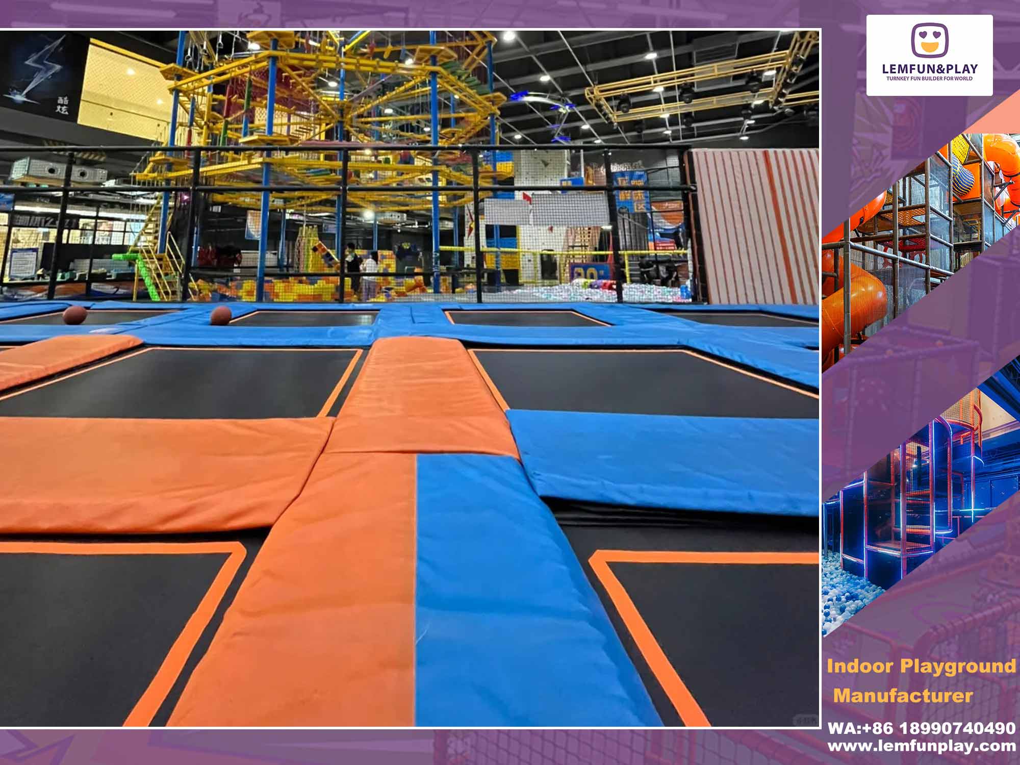 indoor trampoline manufacturer