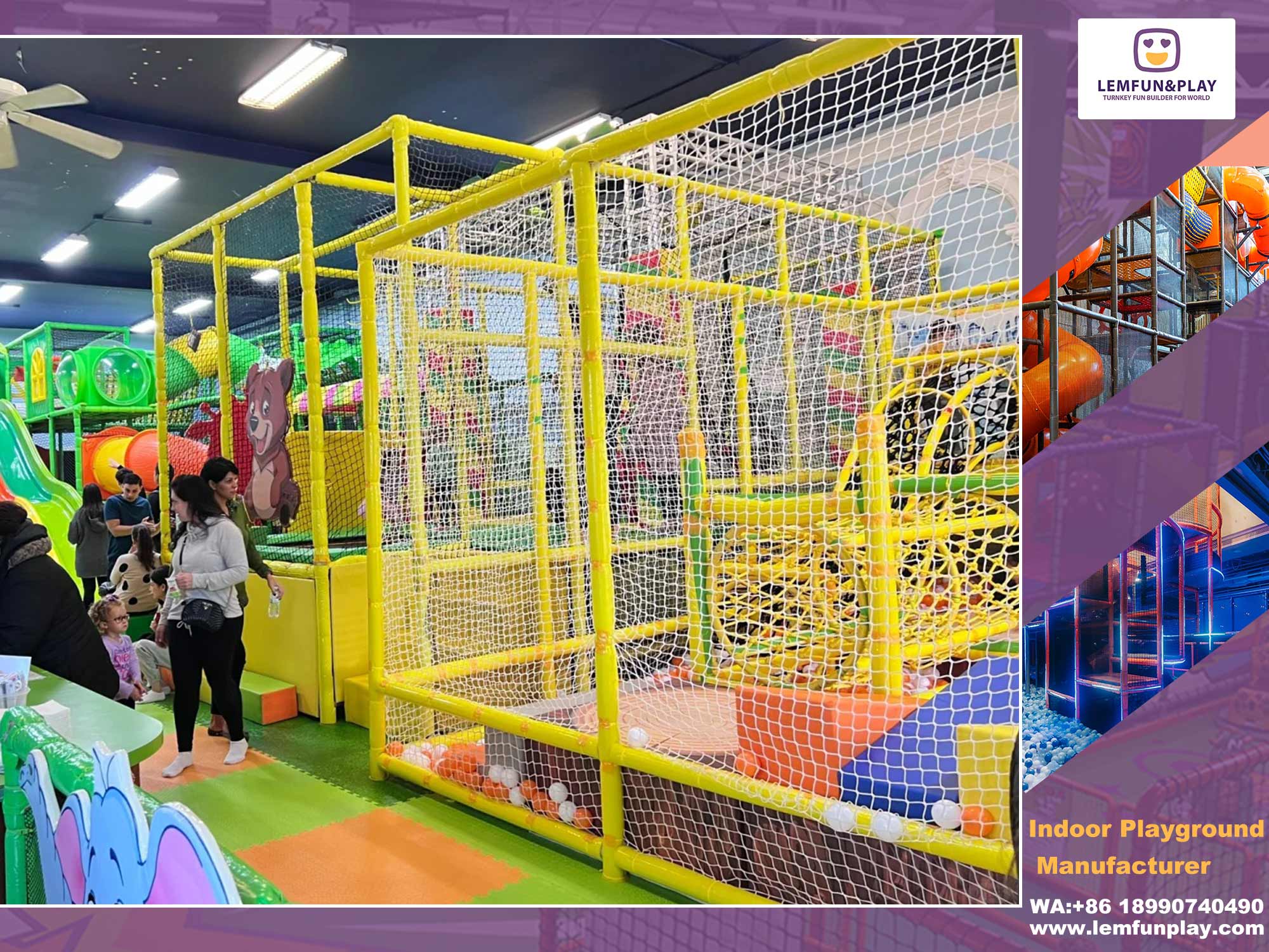 commercial indoor playground equipment