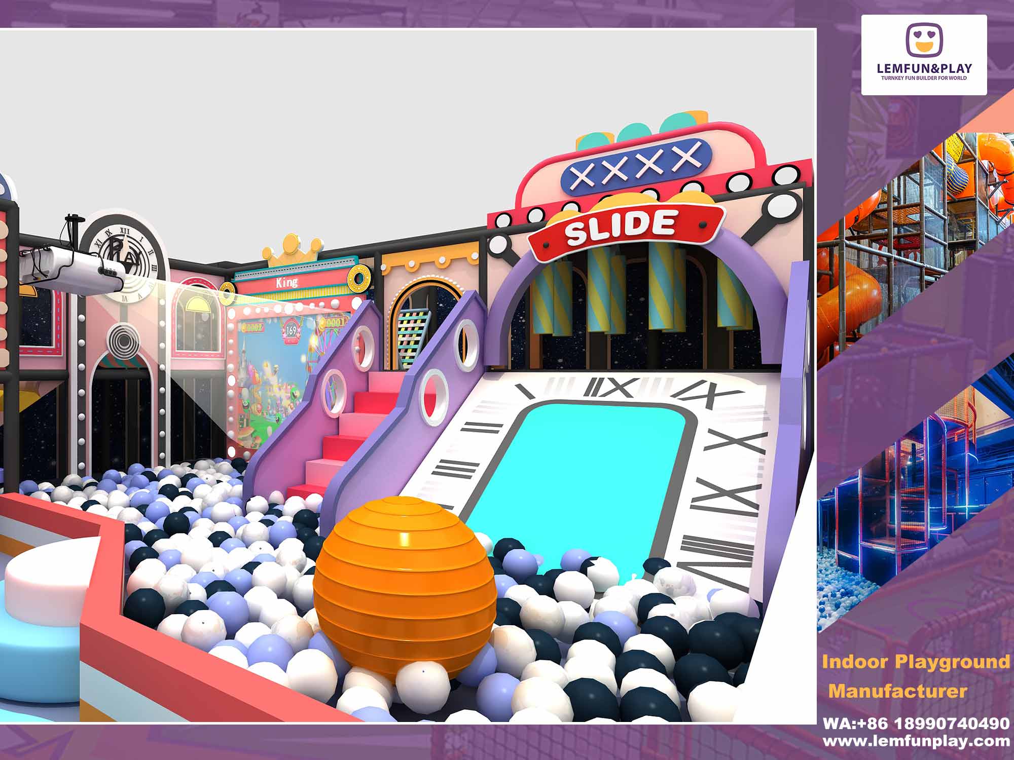 commercial indoor playground equipment