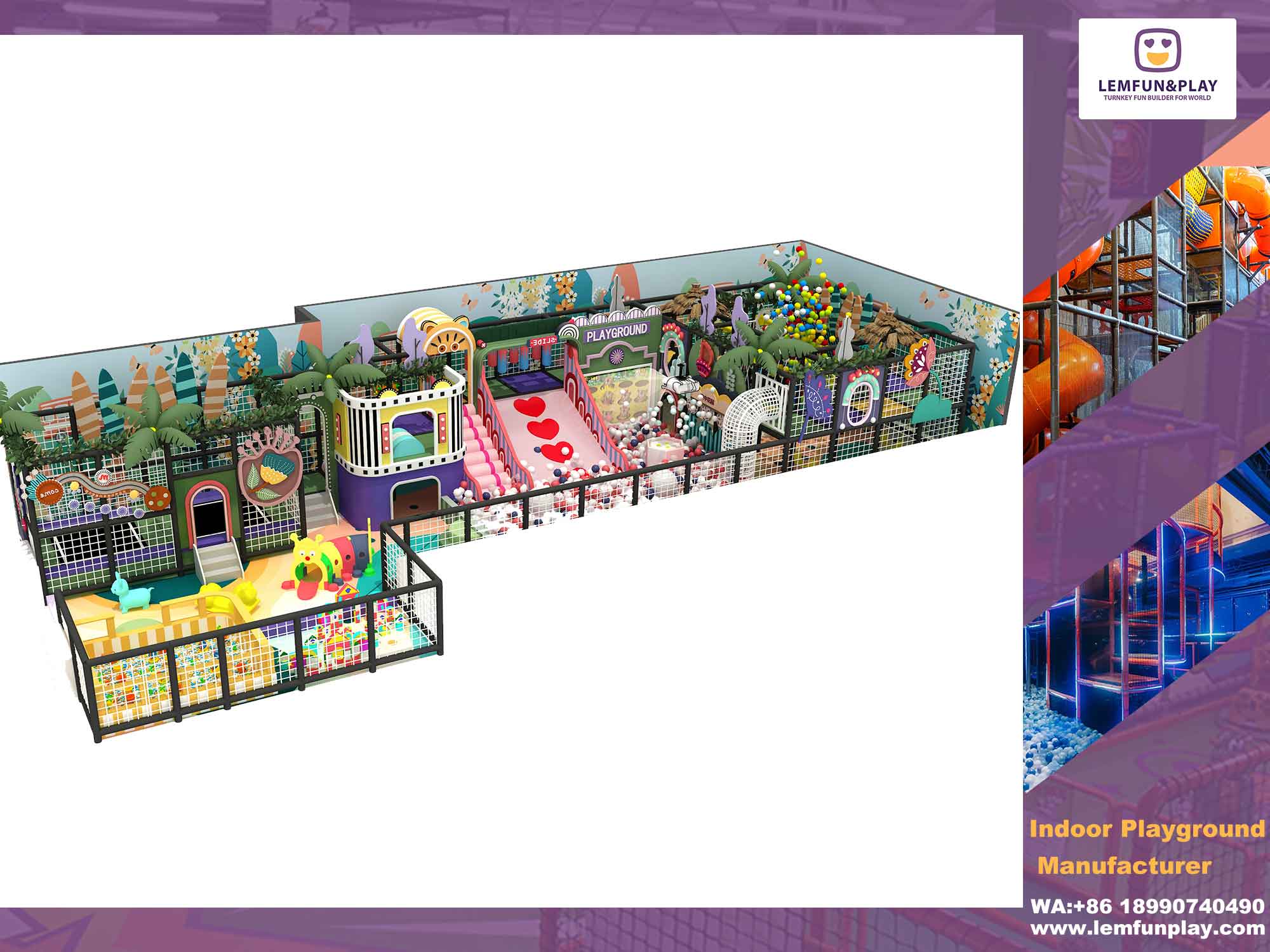 commercial indoor playground equipment