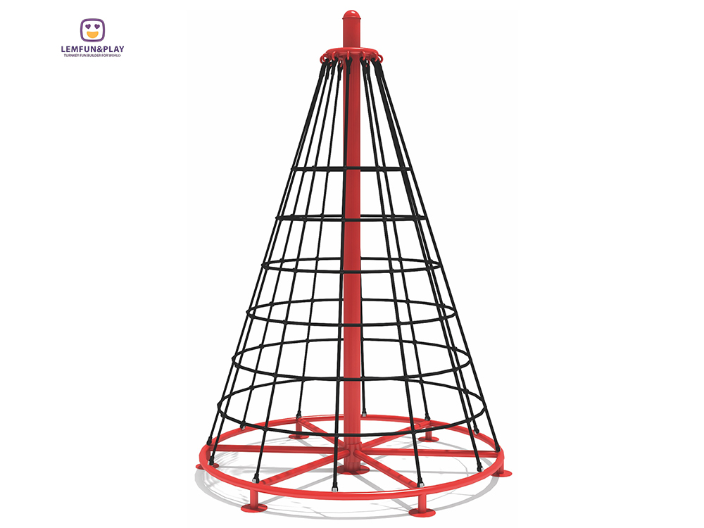 Outdoor Playground Rope Play structure