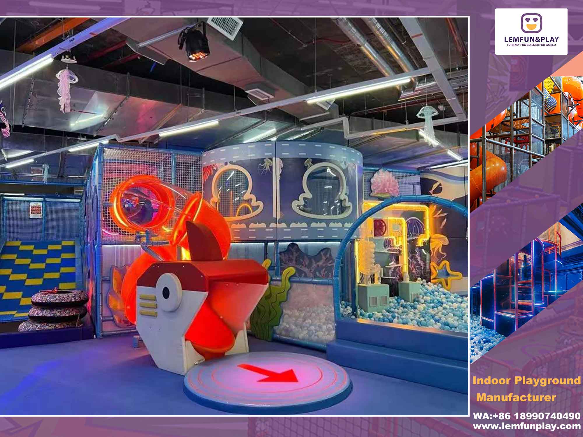 soft play indoor playground equipment