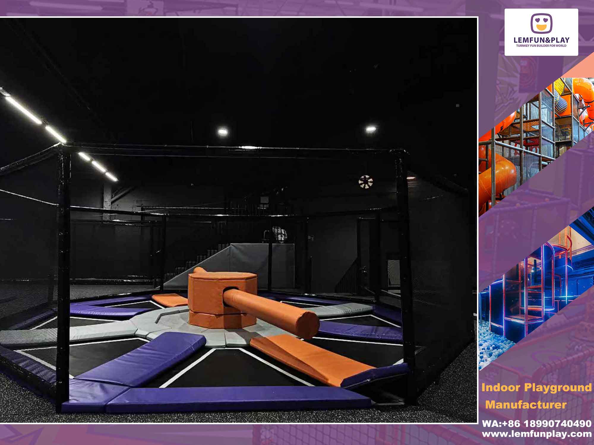 indoor trampoline park franchise