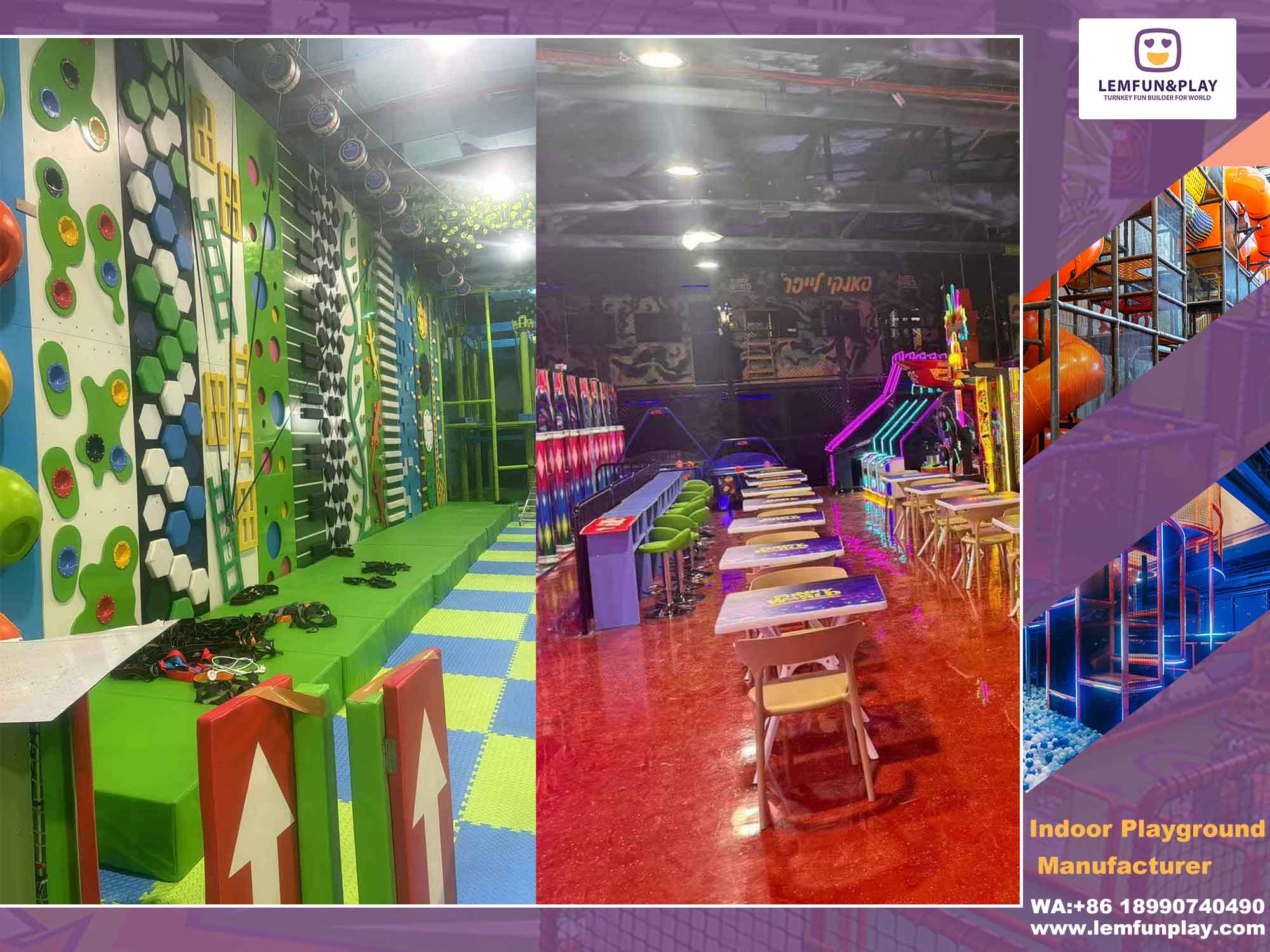 indoor trampoline park cost