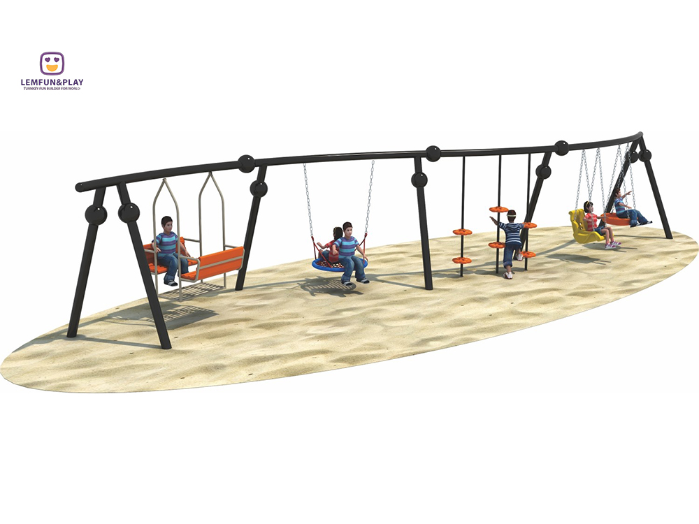 high quality outdoor swing set