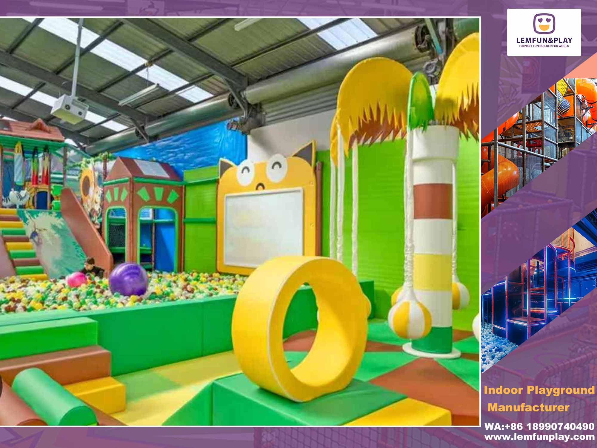 indoor slide playground