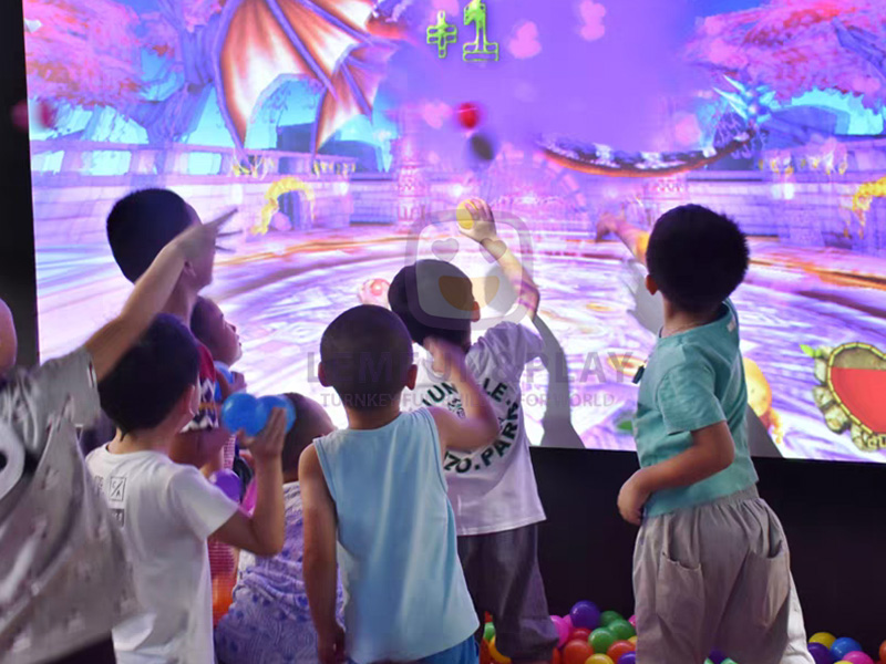 indoor interactive wall game