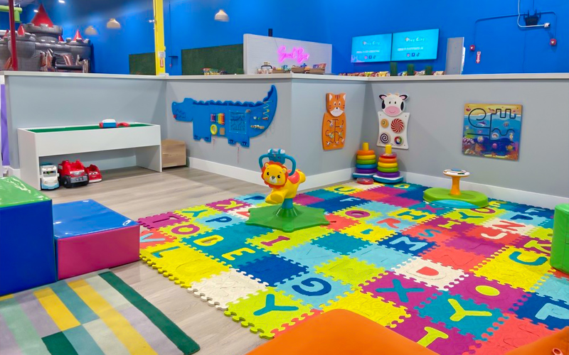 Soft Toddler Area for Indoor Play