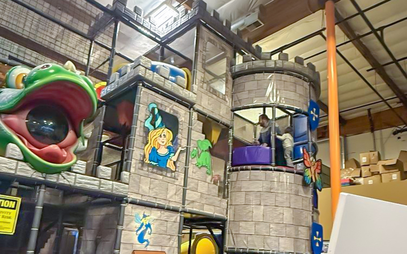 Indoor Climbing Game Area for Children