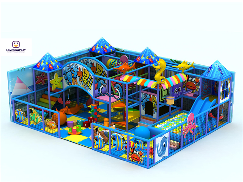 Kids oriented ocean wonderland indoor playground LM-002