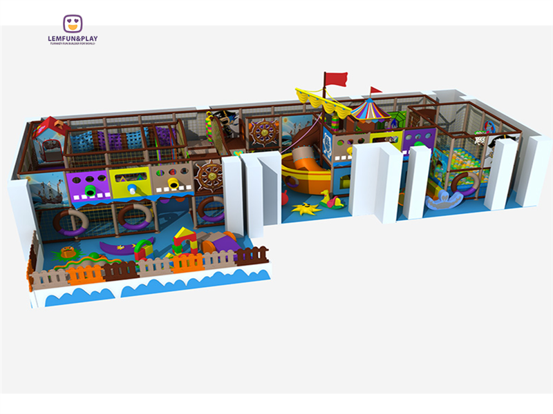 High Quality Space Theme Indoor Playground Equipment For Kids LM-012