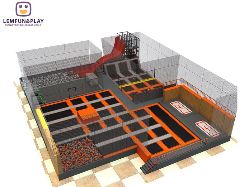 Professional Factory Price Indoor Trampoline park for kids