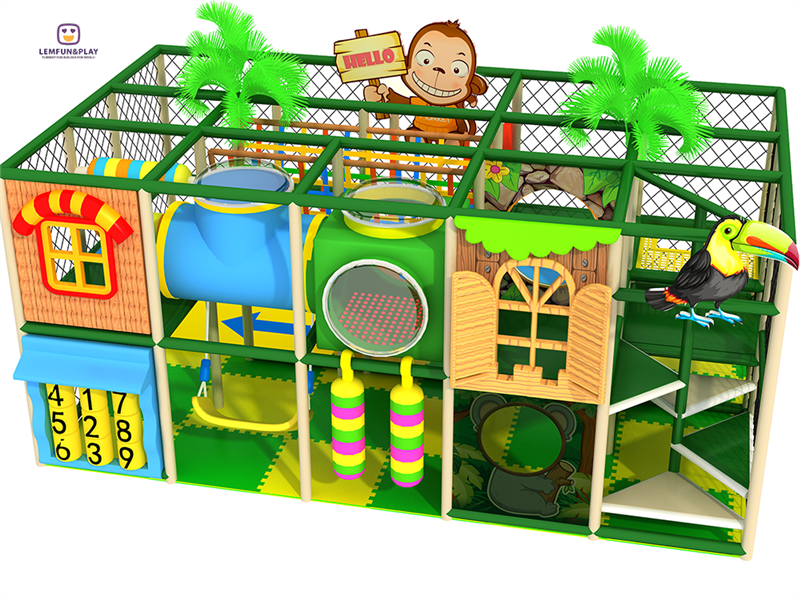 Commercial Interesting Indoor Playground With Cute Design LM-072