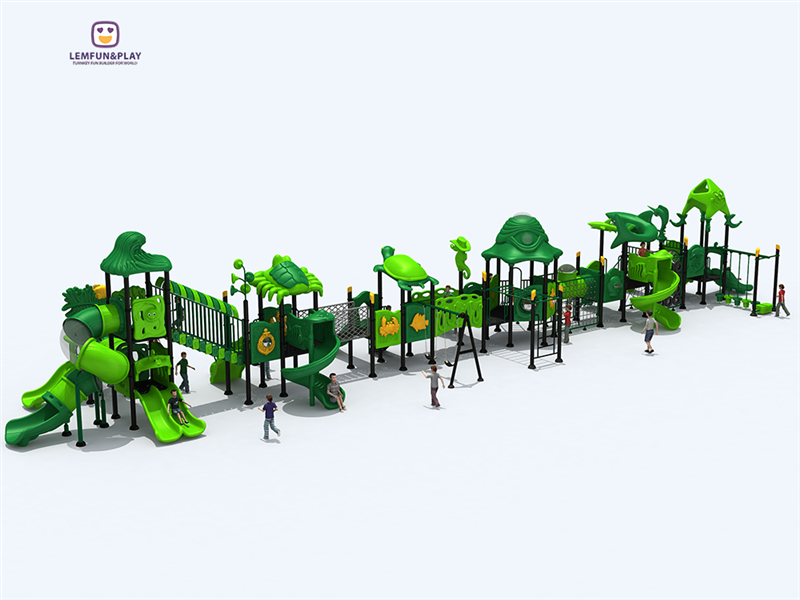 Commercial Kids Outdoor Play equipment  With Customized Structure MH-001