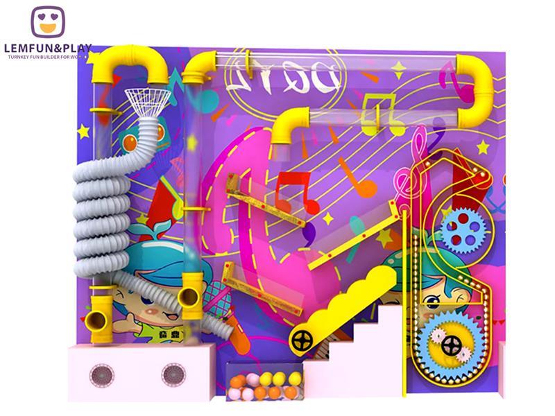 High Quality Indoor Playground Interactive Game Wall