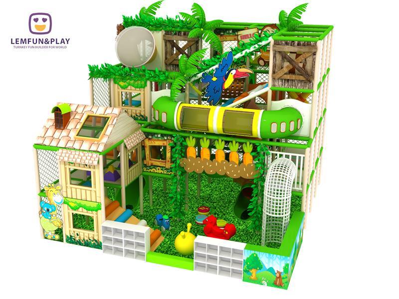 Exclusive Customized Indoor Playground Suitable For All Age Groups LM-113