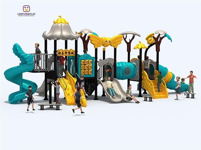 High Quality Outdoor Playground Equipment For Sale LM-ZN040