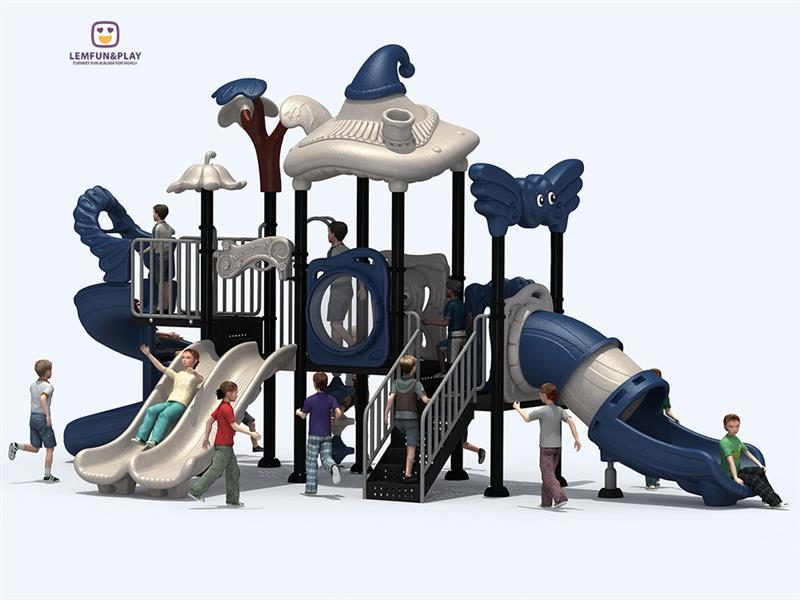 Latest Outdoor playground Equipment With Favorable Price LM-ZN044