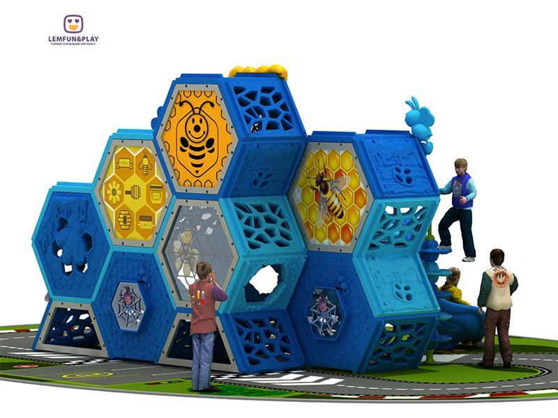 Joyful Outdoor Playground Equipment With Low Price For KidsLM-ZN075