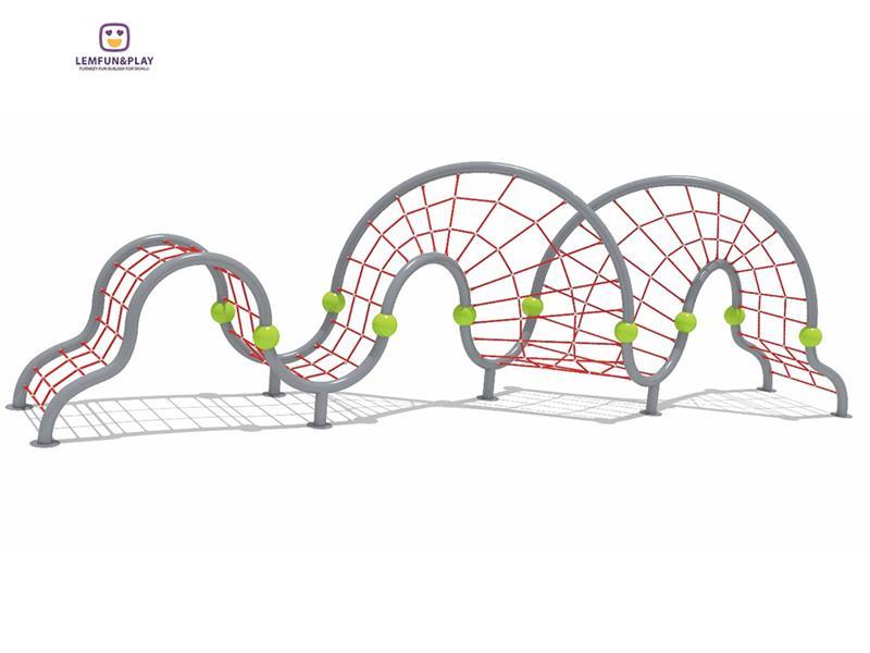 large rope playground structure for outdoor park LM-PP001