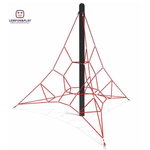 Kids preferred Outdoor Climbing playground With Durable Net For Kids LM-PP006