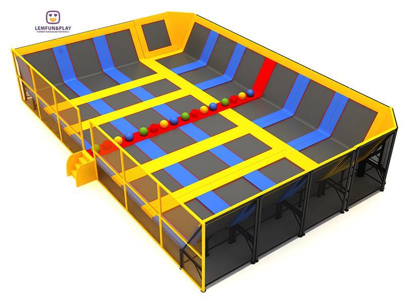 High Quality Indoor Trampoline Park With Favorable Discount For Commercial Park 