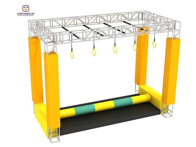 China Professional big obstacle course gonflable Bouncer outdoor Inflatable obstacle course