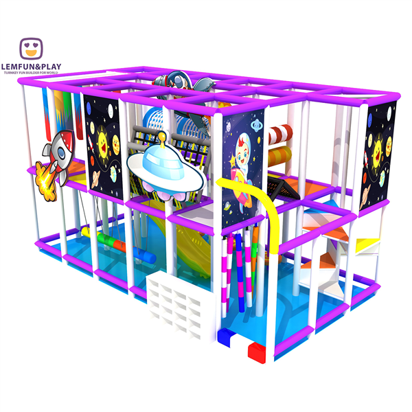 Hot Sale Indoor Playground Equipment  With Favorable Slide Set For Kids