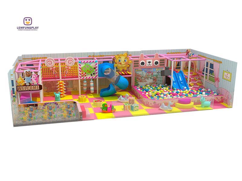 Favorable Price Indoor Playground With Candy Theme For Kids