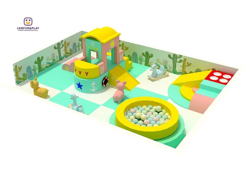 Kids Indoor Play Playground Toddler Play Area With Favorable Price For Sale