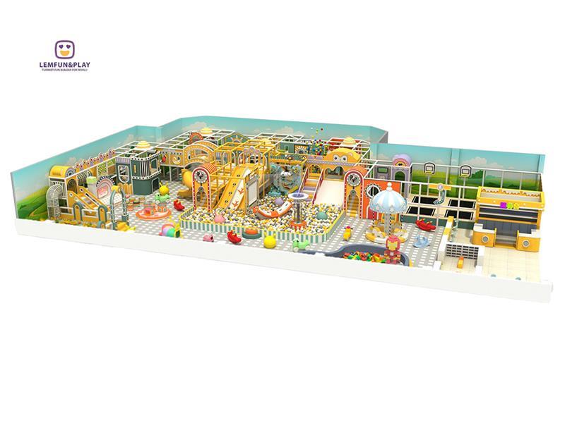 Large Commercial Kids Indoor Play Center Playground With Ball Pool For Sale 