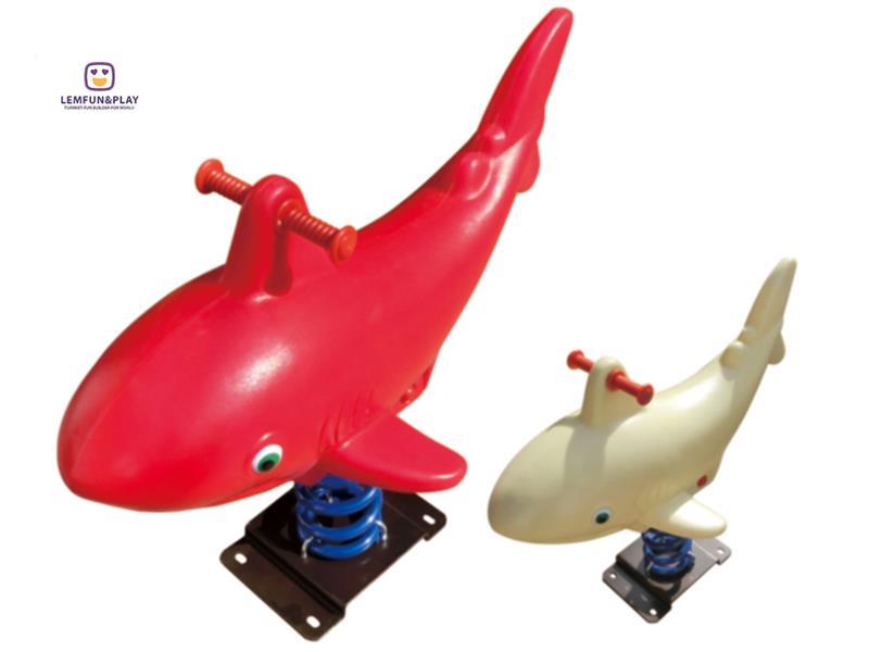 Specific Design Rolling Shark Spring Rider For Kids