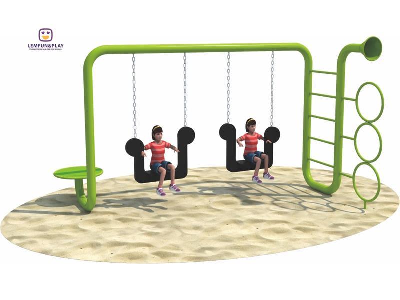 Kids Preferred Outdoor Swing Structure Equipment For Sale