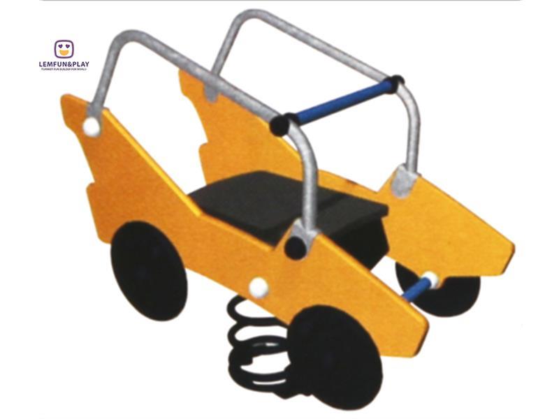 Innovative Car Shaped Outdoor Spring Rider With Discount For Wholesale