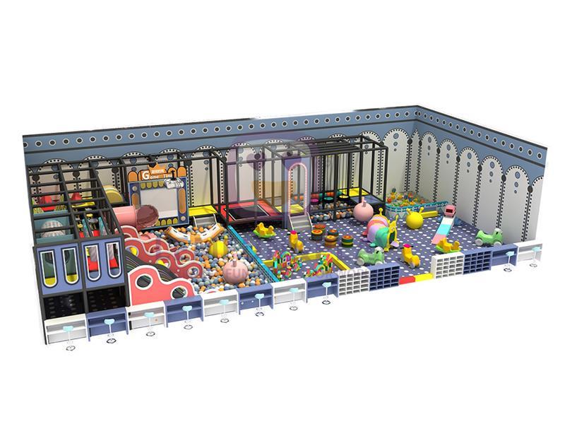 Endless Fun Kids Indoor Playground with Town Themed Decoration for Sale