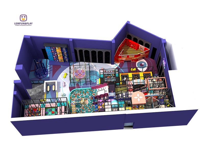 Kids Space Themed Play Castle Indoor Playground Equipment for Sale