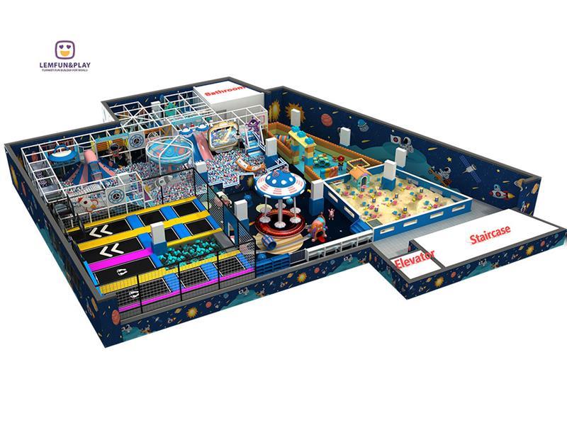 Excellent Quality Kids Indoor Playground Equipment Party House for Shopping Center