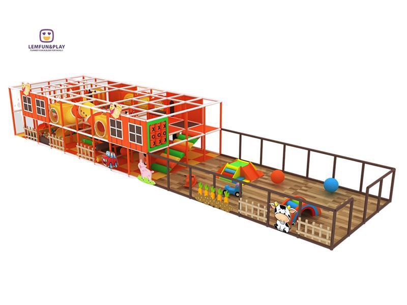 Jungle Themed Kids Playground Set With Favorable Price for Sale